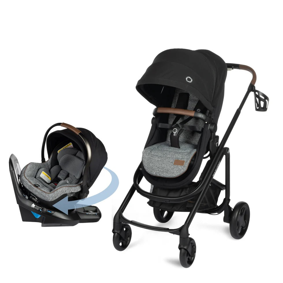 Tayla™ Max Peri™ 180° Rotating Infant Car Seat Travel System in