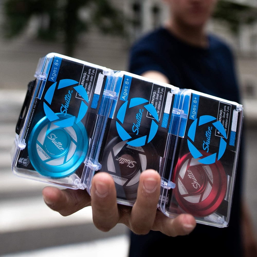 YoYoFactory Shutter Aqua (Unresponsive Pro Yoyo) - Maya Toys
