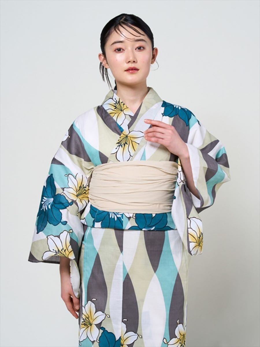 ふりふ浴衣 くろみつページ ふりふ 浴衣 ポピー柄 くろみつページ