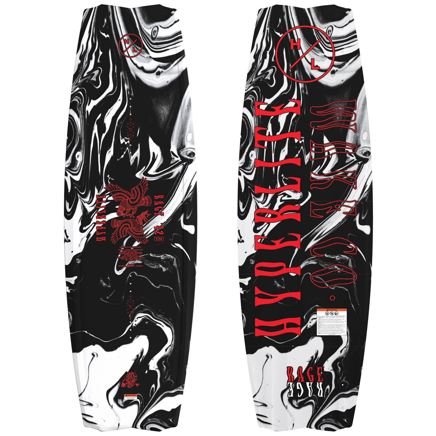 HYPERLITE ハイパーライト ウェイクボード RAGE レイジ | マリン