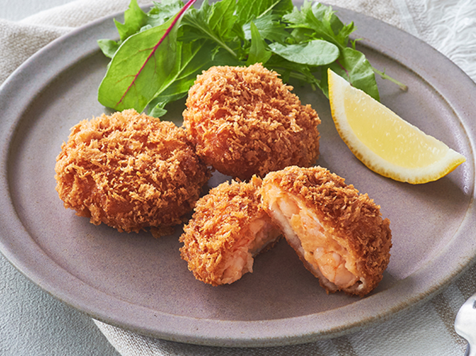 ぷりぷりプチ海老カツ 3個入り｜お取り寄せならロック・フィールド