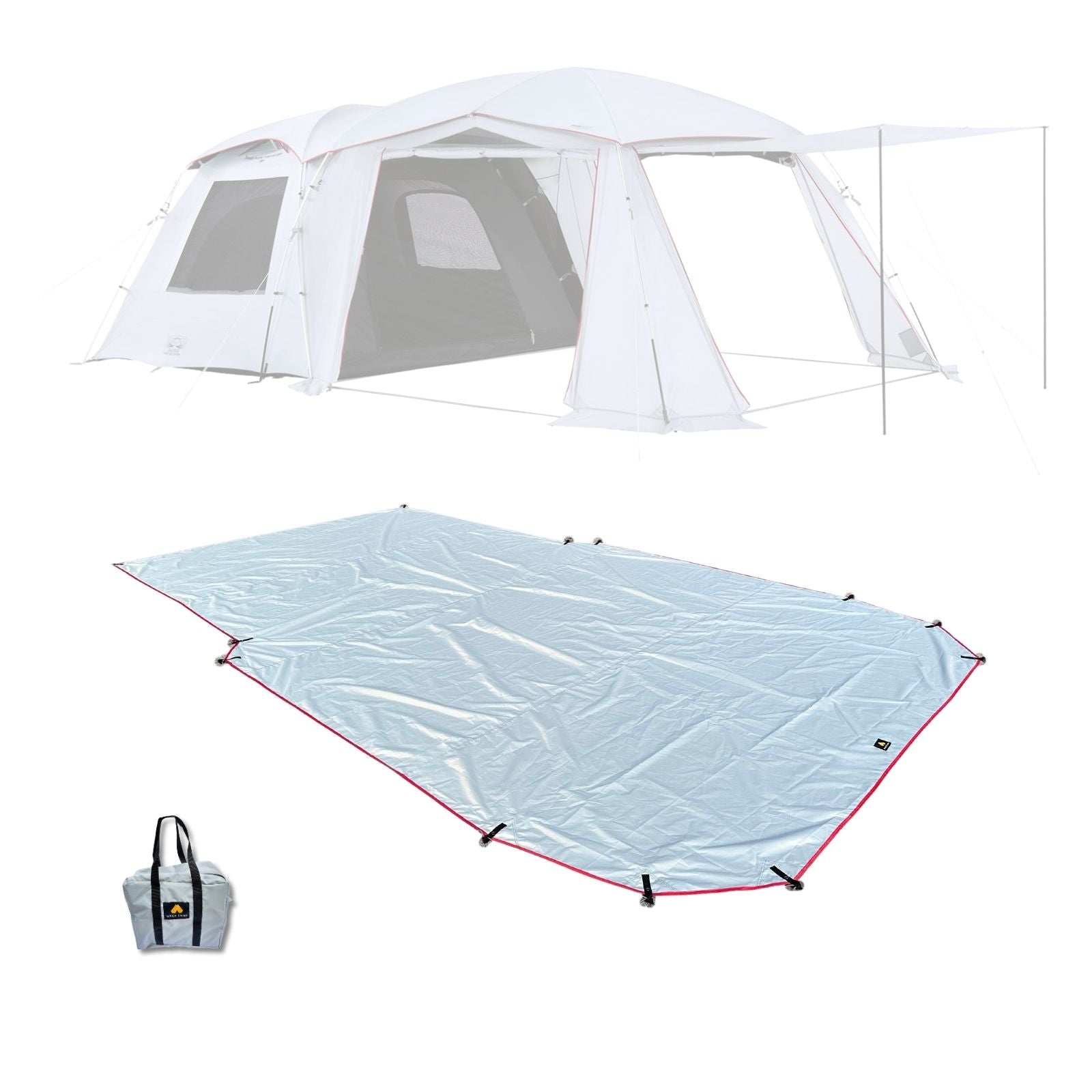 タフスクリーン2ルーム グランドシート – MECH CAMP