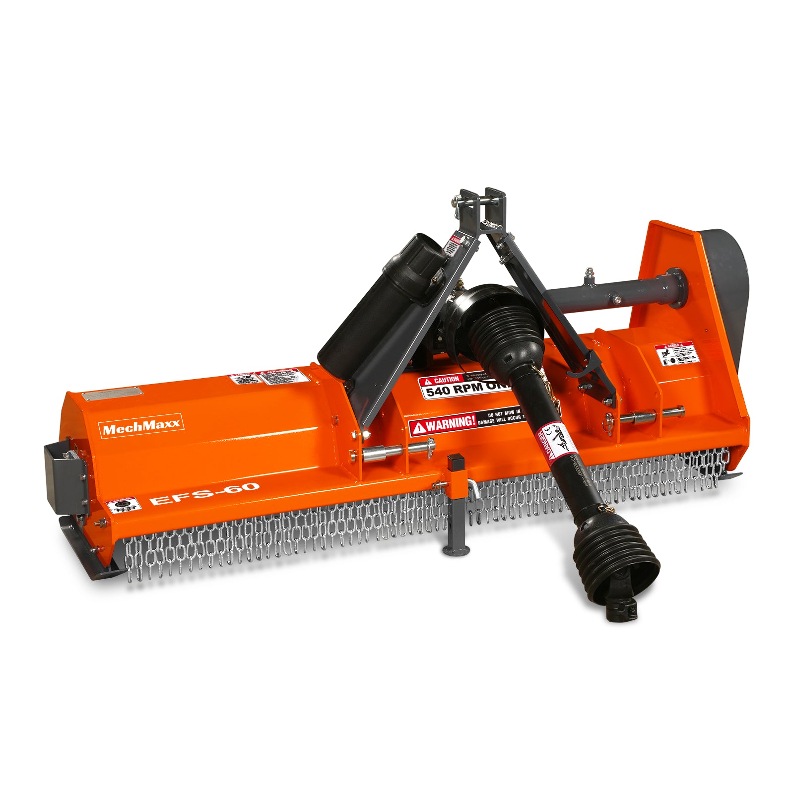 Mechmaxx-60'' Standard Duty Flail Mower 3 Point 15-35hp EFS60