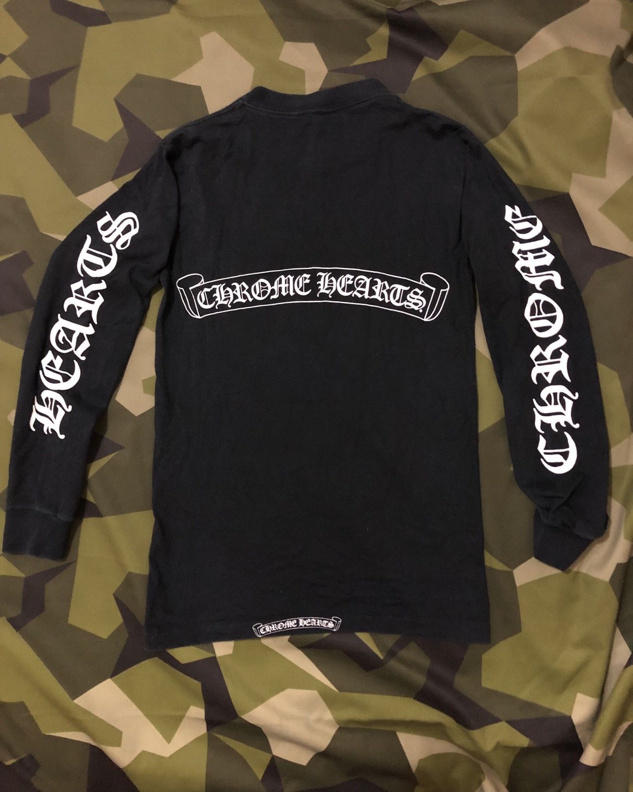 Chrome Hearts × Vintage Vintage Early 90s Pocket Tee Shirt Chrome