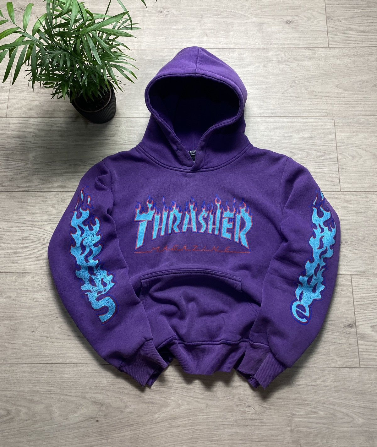 Japanese Brand × Thrasher × Vintage Supreme thrasher flame logo