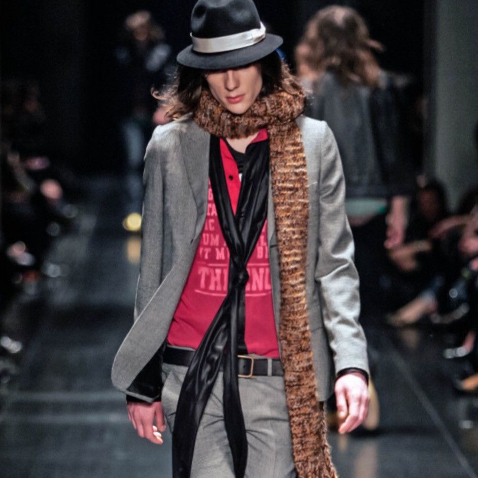 Dior × Hedi Slimane Dior Homme AW05 Wool Knit Nordic Snowflake