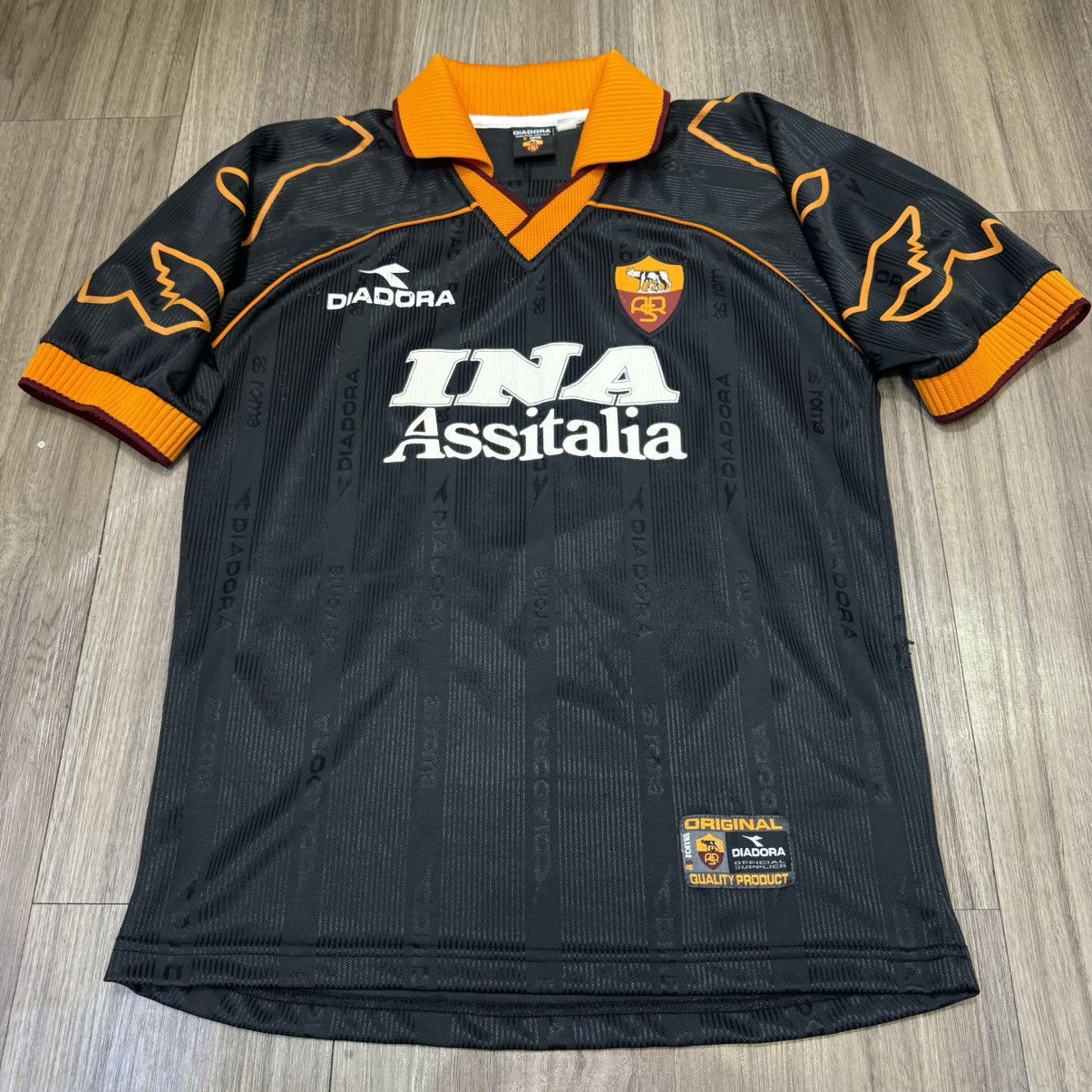 バ*オ様 た*か様 ASローマ 99-00 サードユニフォーム 中田英寿 ローマ