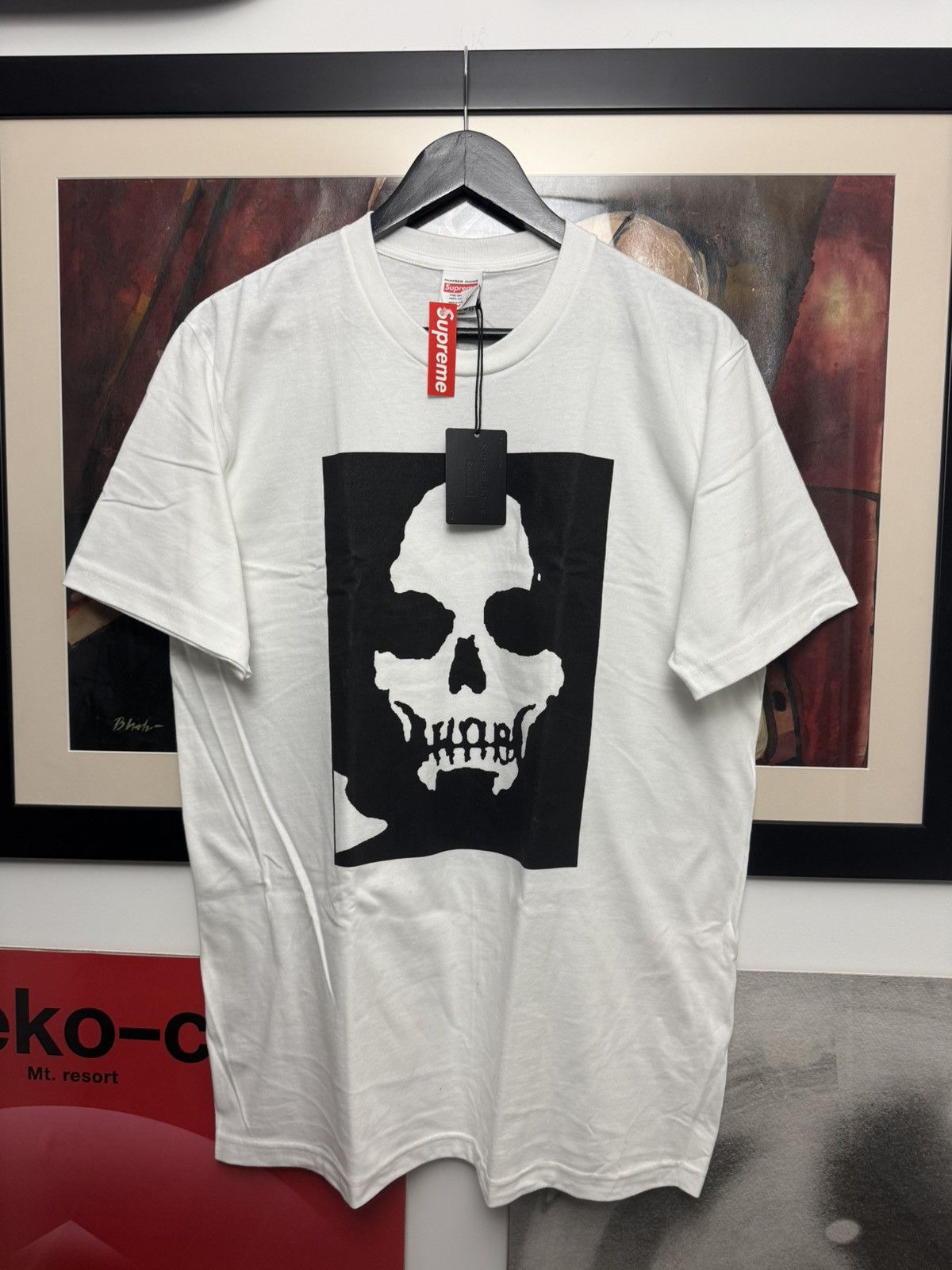 Number (N)ine number nine skeleton Charles Manson tee | Grailed