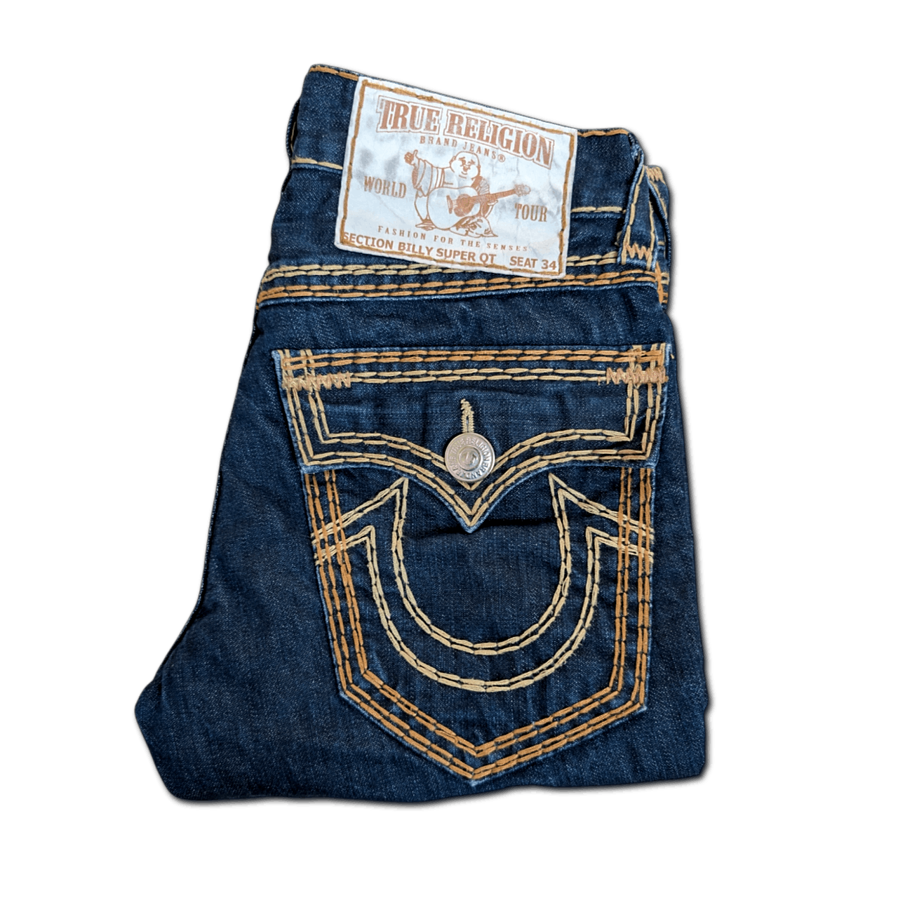 Streetwear × True Religion × Vintage True Religion Dark Navy