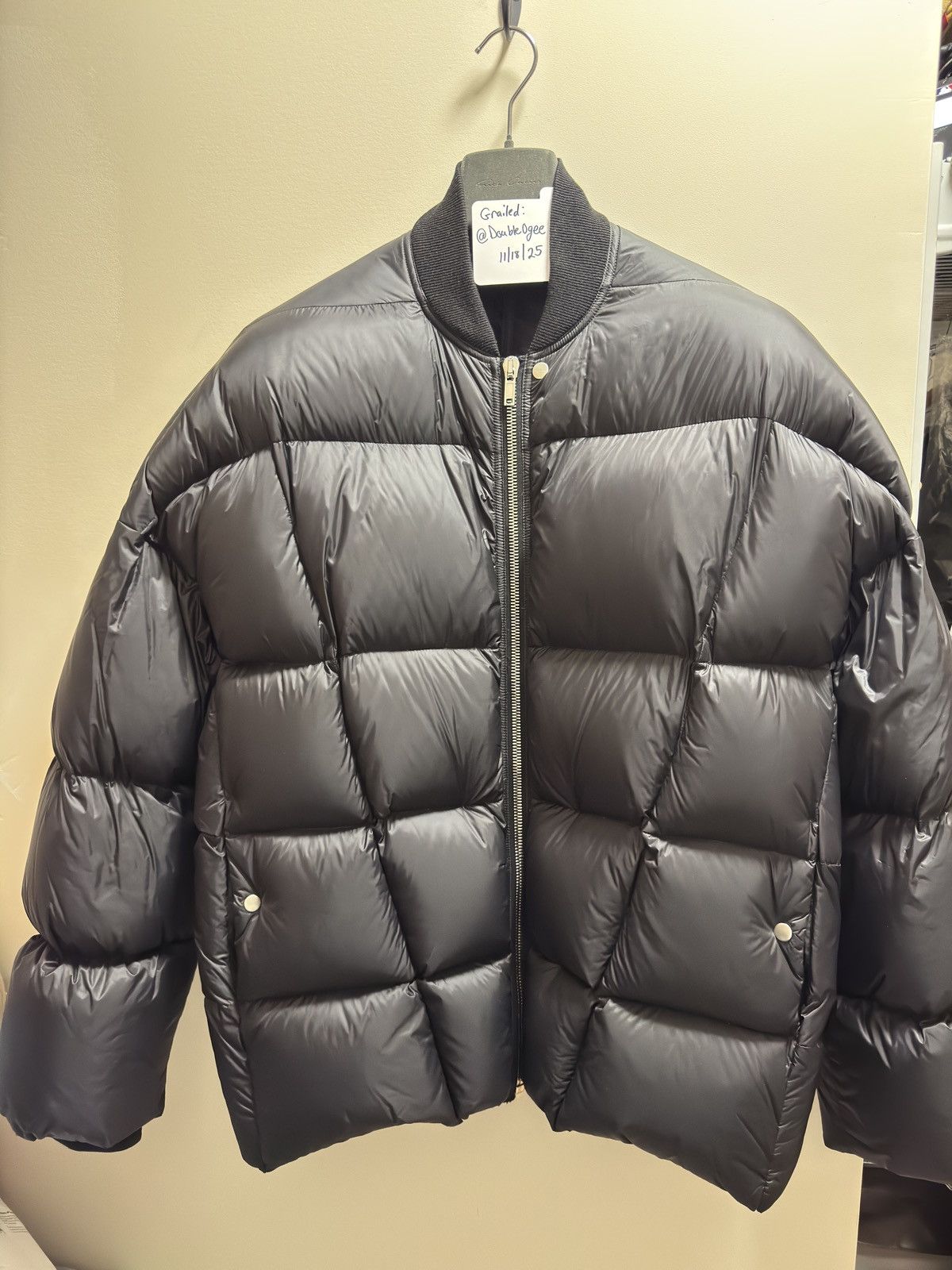 Rick Owens Rick Owens Black Flight Down Jacket 46 | Grailed