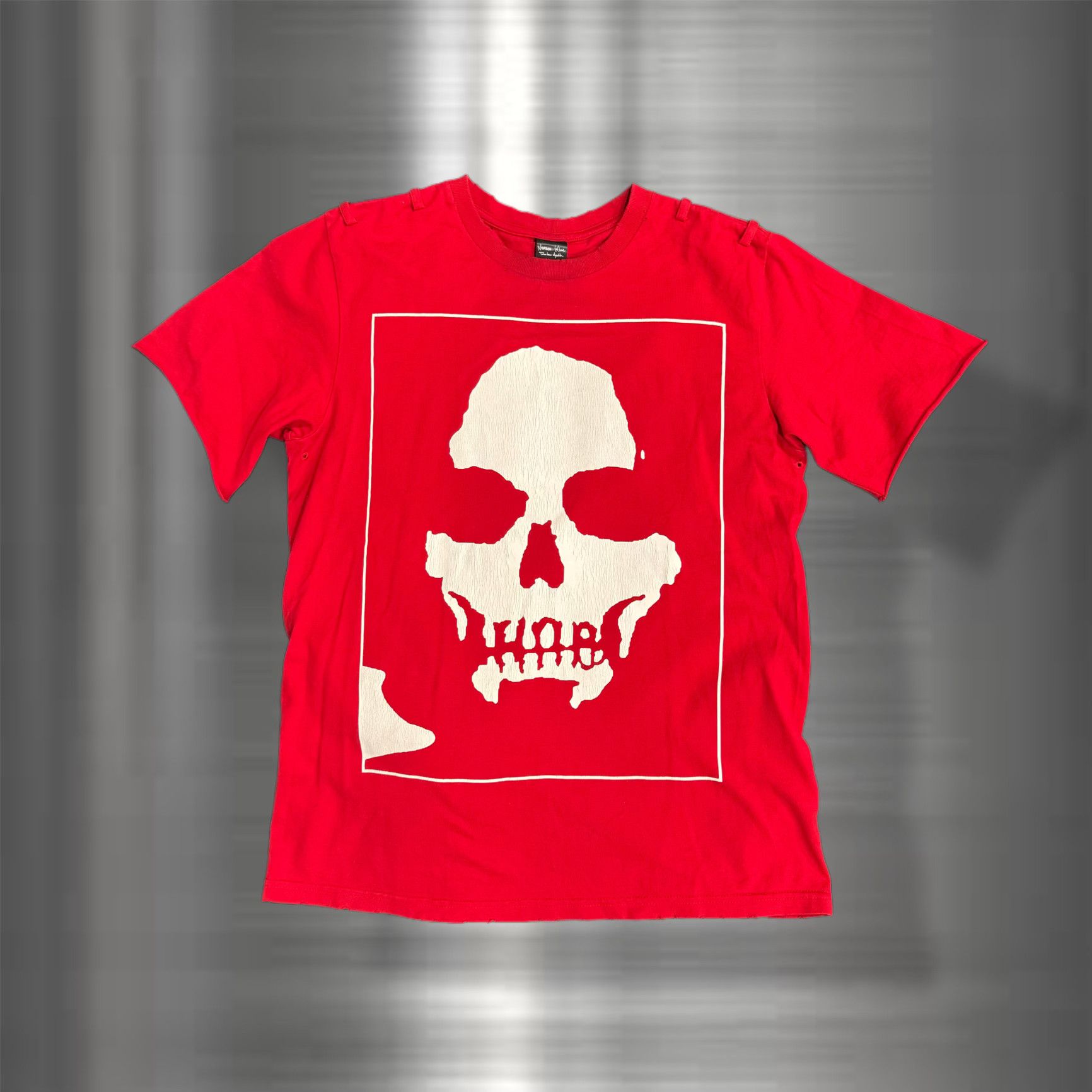 Number (N)ine number nine skeleton Charles Manson tee | Grailed
