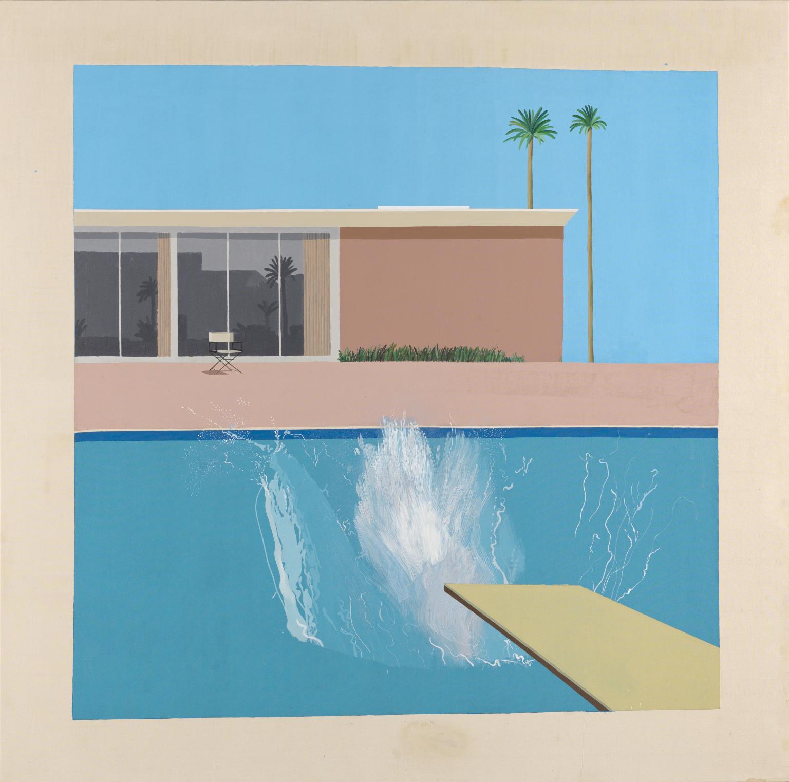 A Bigger Splash', David Hockney, 1967 | Tate