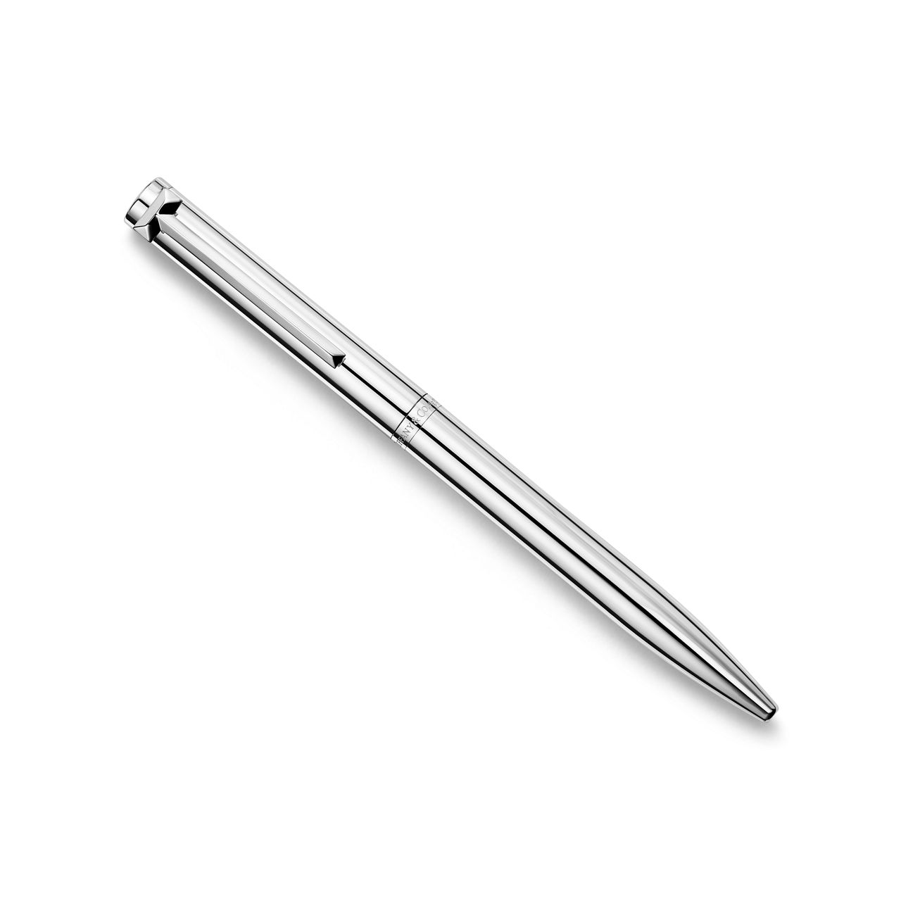 Tiffany T:Ballpoint Pen in Sterling Silver | Tiffany & Co. US