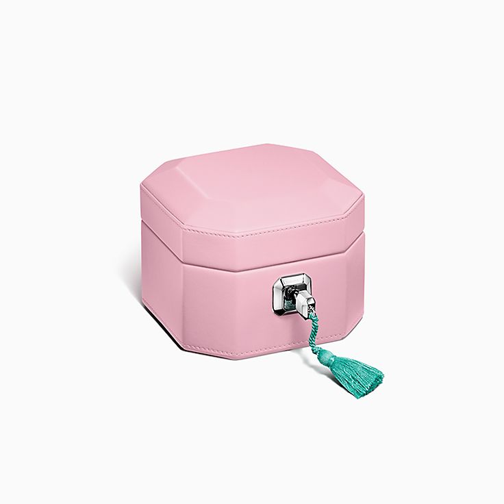 Tiffany & Co. ピンクレザーケース ティファニー レザー ジュエリー