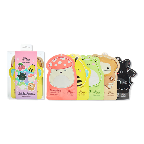 TONYMOLY - Squishmallows Slumber Squad Self Care Sheet Mask Set