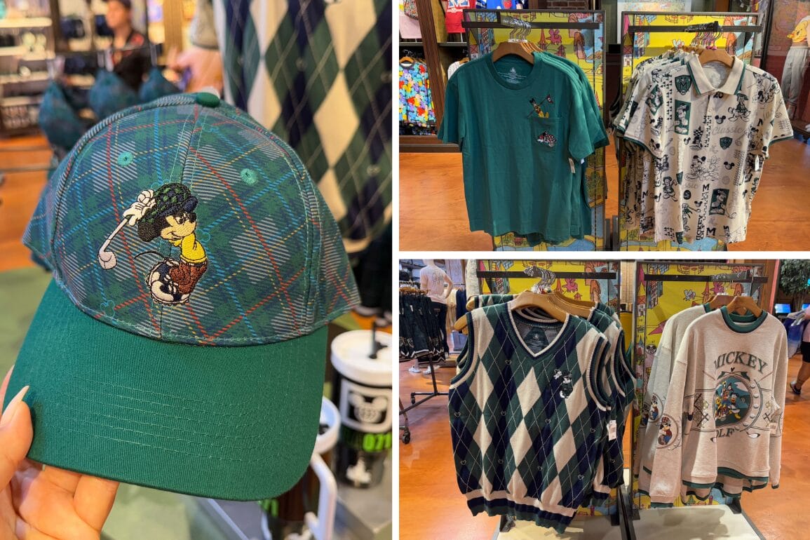 New Mickey Golf Apparel Collection at Walt Disney World - WDW News