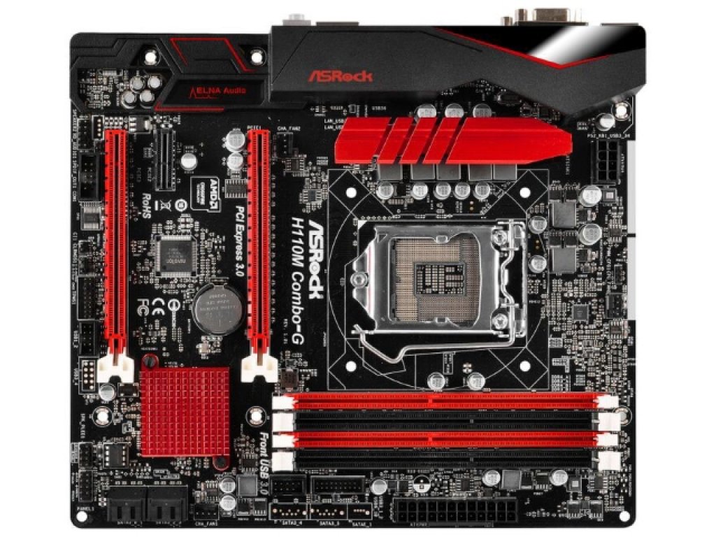 ASRock H110M Combo-G インテル 100シリーズ LGA1151対応 intel H110