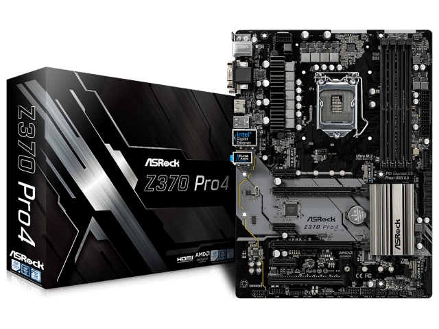 ASRock Z370 Pro4 インテル 300シリーズ LGA1151対応 intel Z370チップ