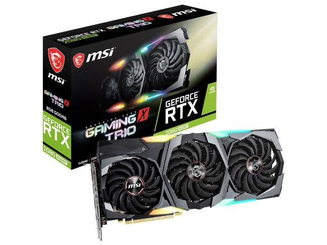 MSI GeForce RTX 2080 SUPER GAMING X TRIO MSI/GAMING GEFORCE RTX