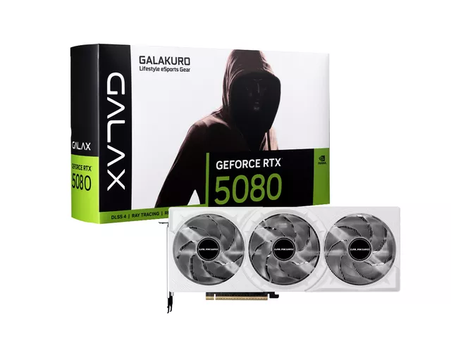 玄人志向 GK-RTX5080-E16GB/WHITE/TP GALAKURO GEFORCE RTX 5080 16GB