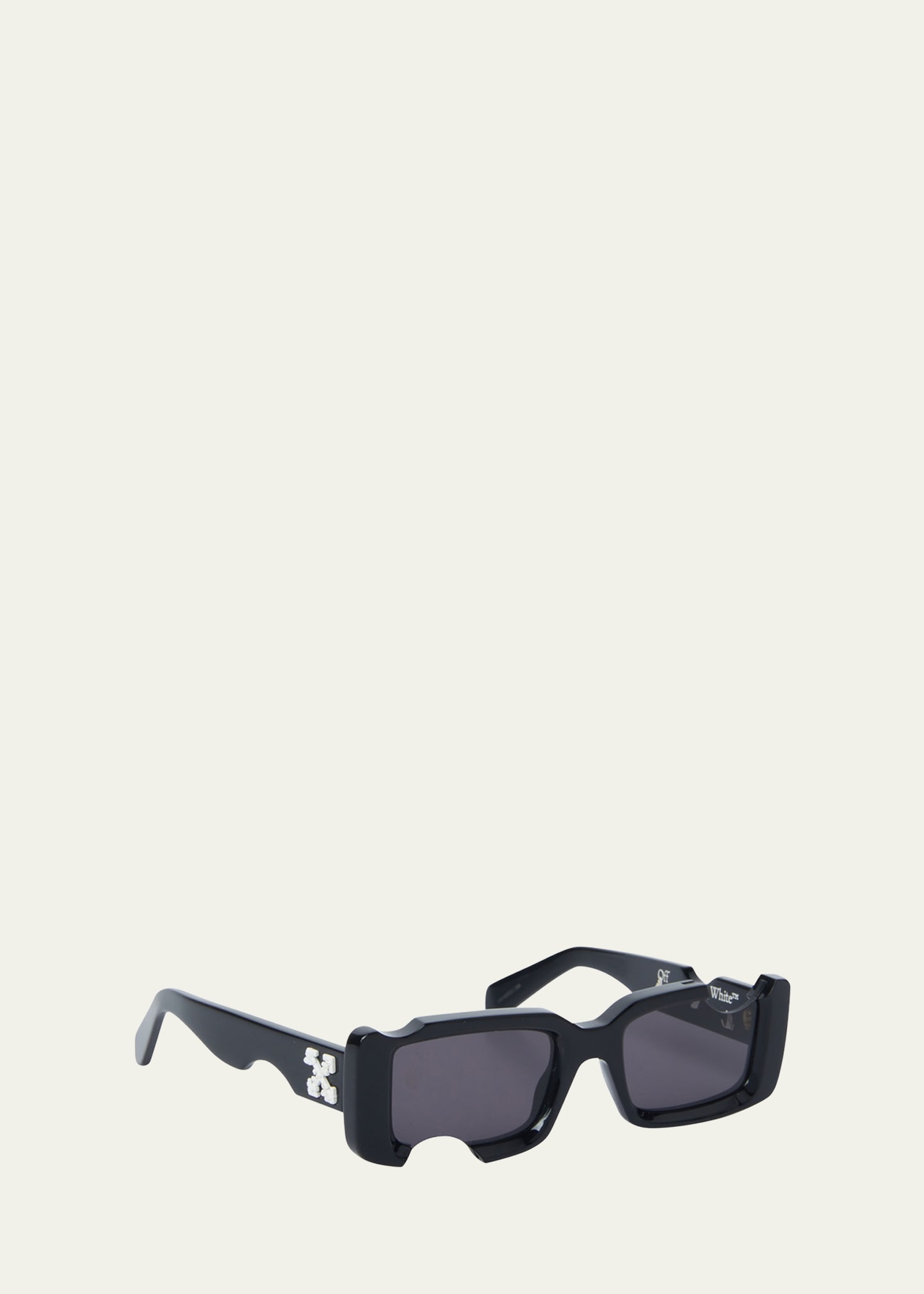 Off-White Men's Cady Cutout Rectangle Sunglasses - Bergdorf Goodman