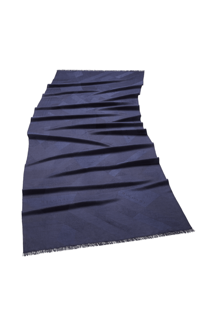 ブルー カシミア ロゴマニア ストール 246442 | ブルガリ