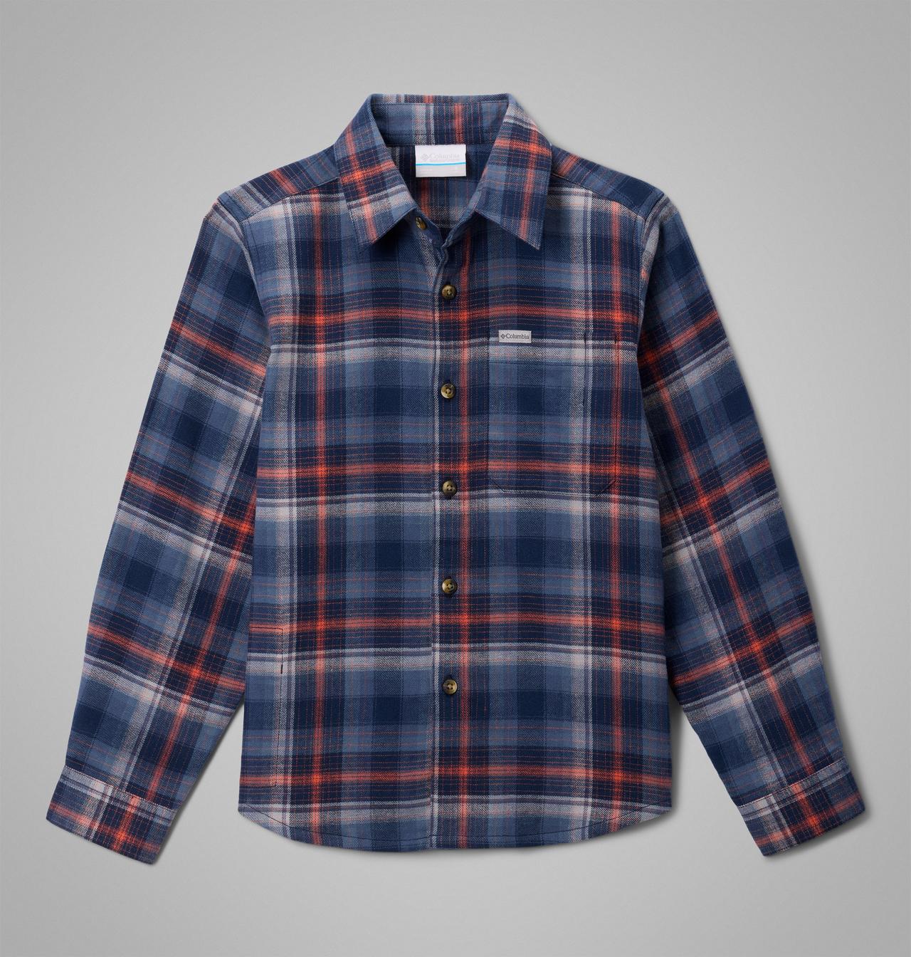Boys' Cornell Woods Flannel Long Sleeve Shirt | Columbia