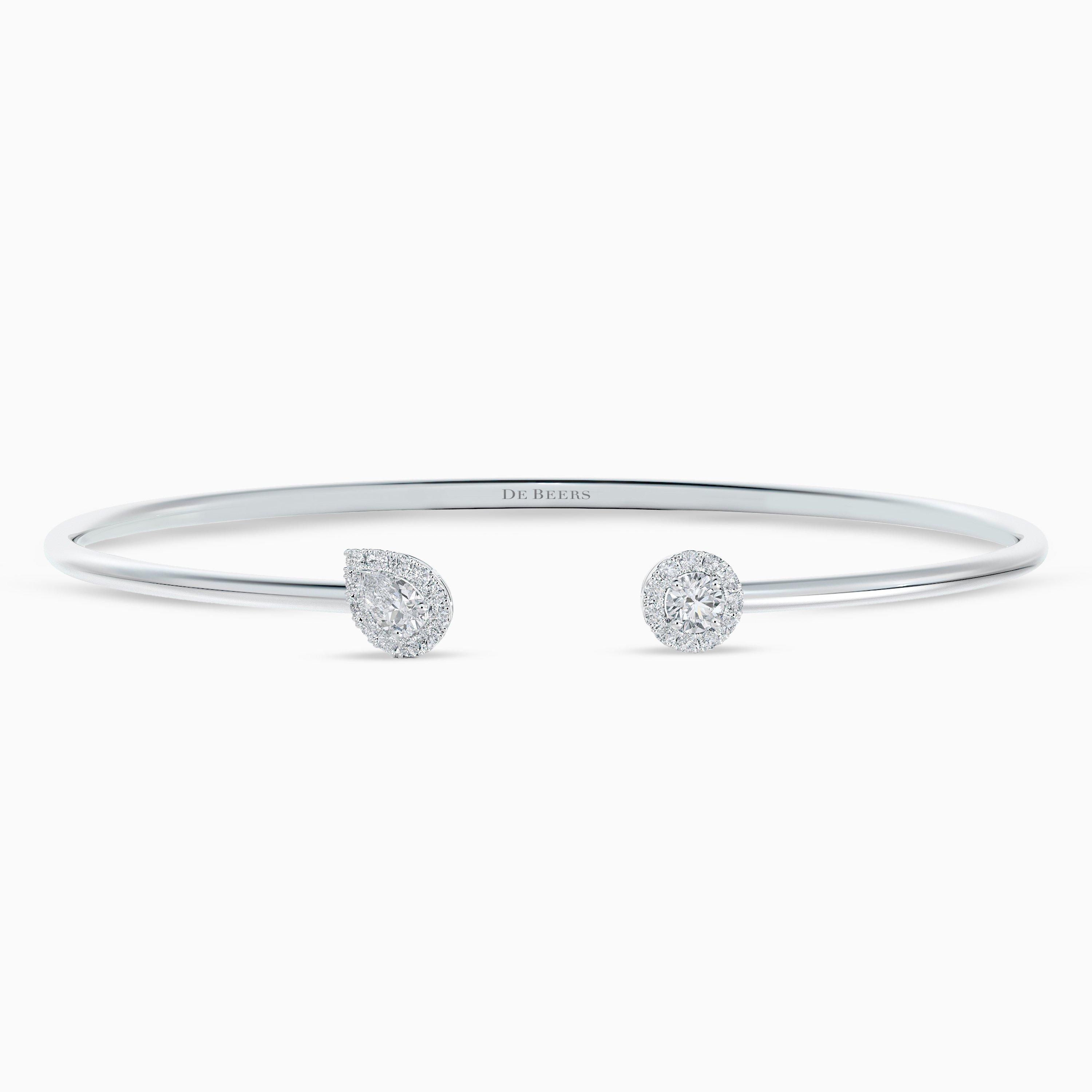 Aura Toi & Moi Open Bangle | De Beers US