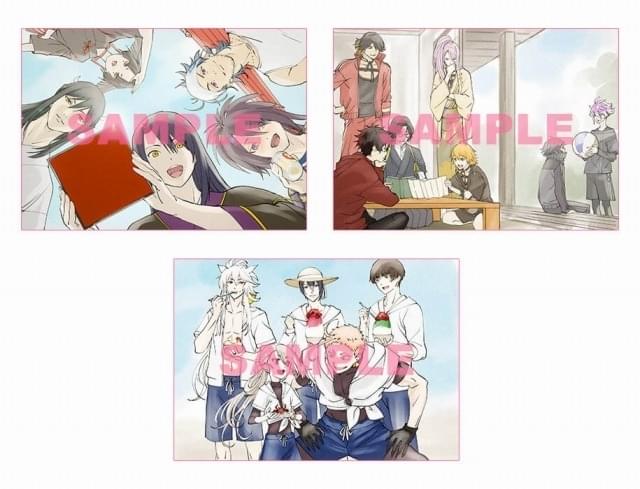 特『刀剣乱舞 花丸』月ノ巻」入場特典は色紙風かあど 週替わりで全11種