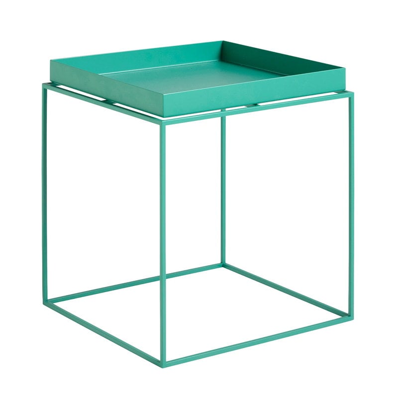 HAY Tray table medium square, peppermint | Finnish Design Shop