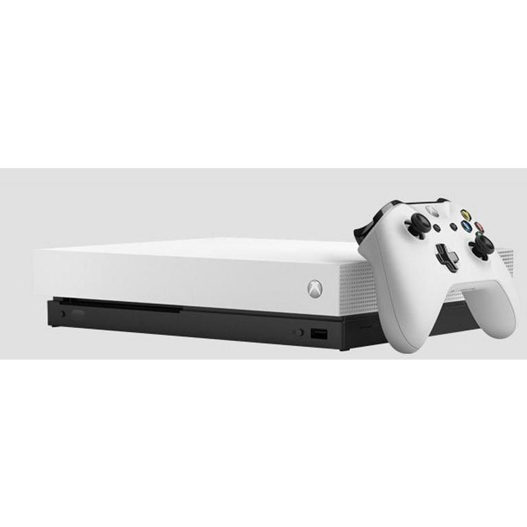 Microsoft Xbox One X 1TB Console White | GameStop