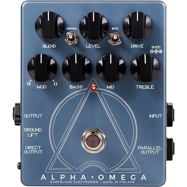 Darkglass Alpha Omega Preamp Pedal | Guitar Center