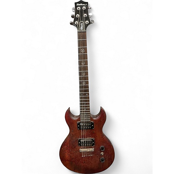 Used Washburn SI60 Anthrax Soctt Ian Murder Weapon blood splatter