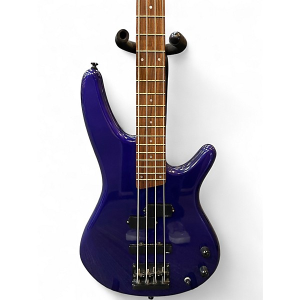 Used 1990s Ibanez SR400 Jewel Blue Electric Bass Guitar Jewel Blue