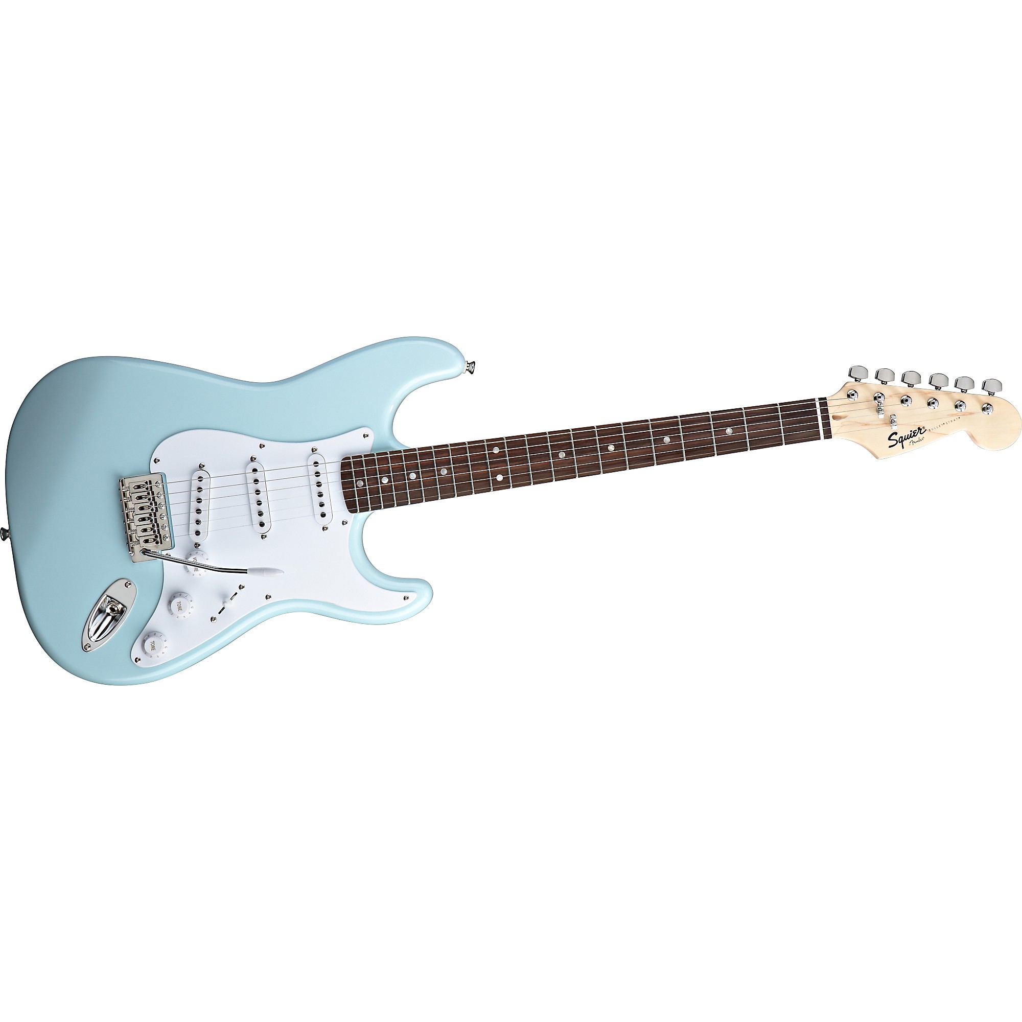 Open Box Squier Bullet Strat with Tremolo Daphne Blue | Guitar Center