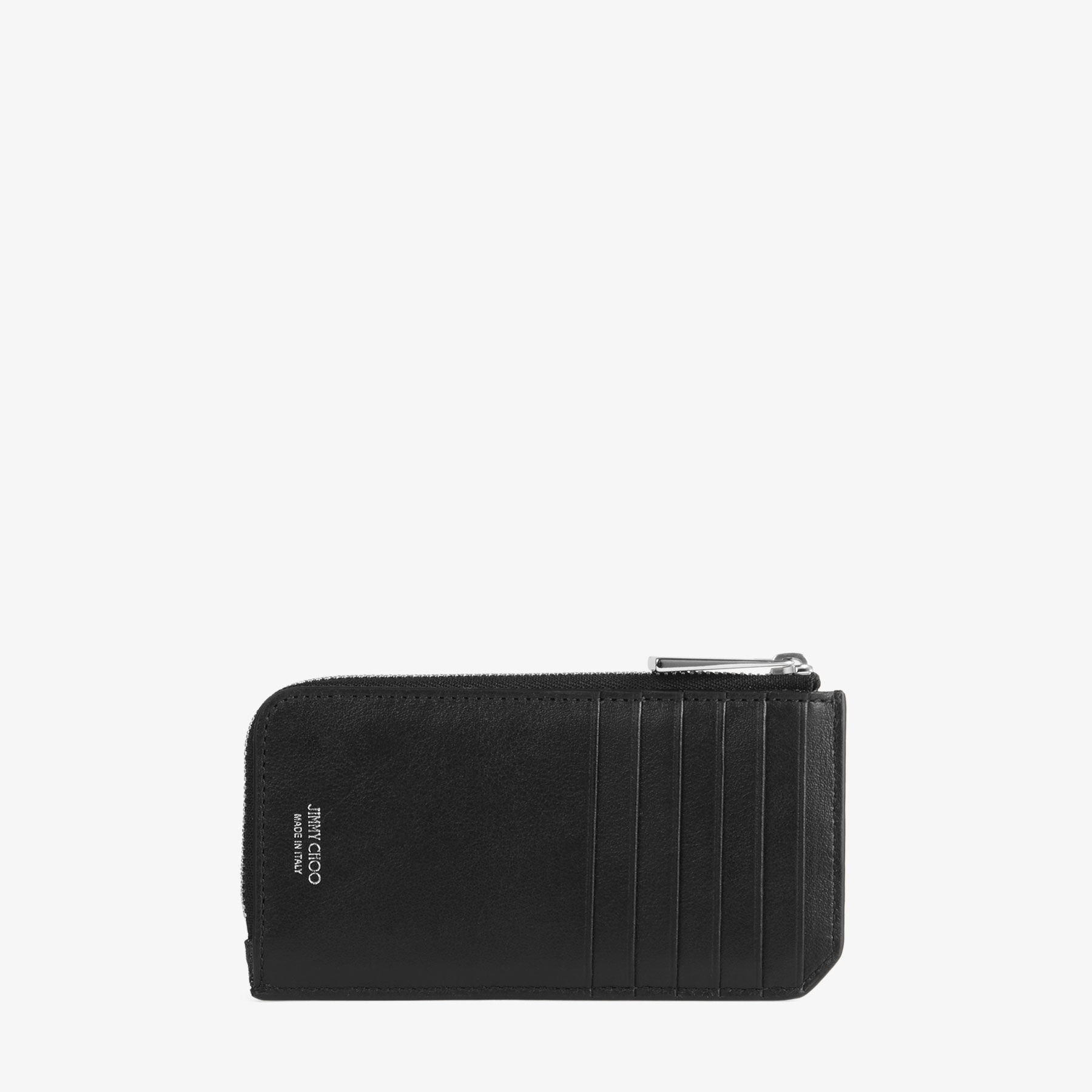 ケイシー -Z | ブラック グリッターレザー・カードケース | ジミー チュウ