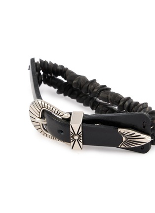 TOGA VIRILIS ACCESSORIES | Double Beads Bangle | Men | Lane Crawford