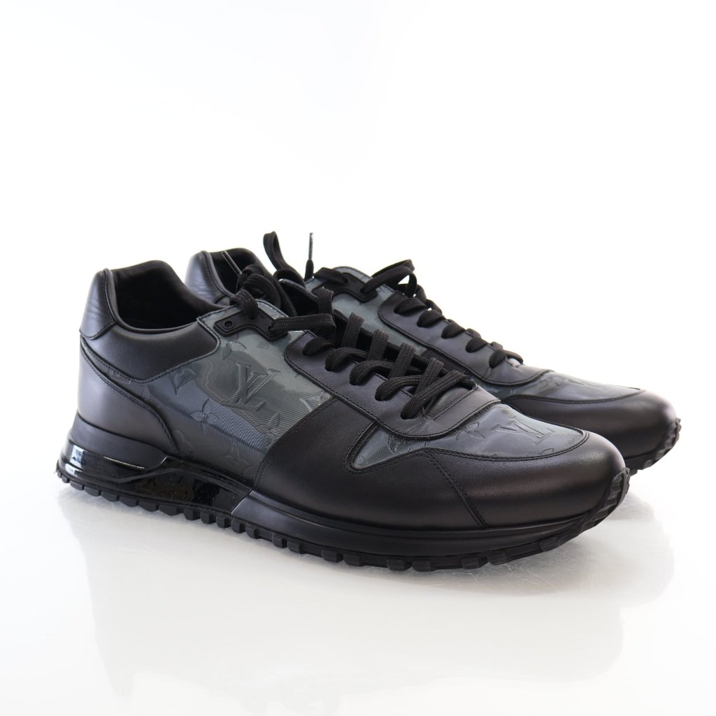 LOUIS VUITTON シルク生地スイリー黒系 LOUIS VUITTON シルク生地