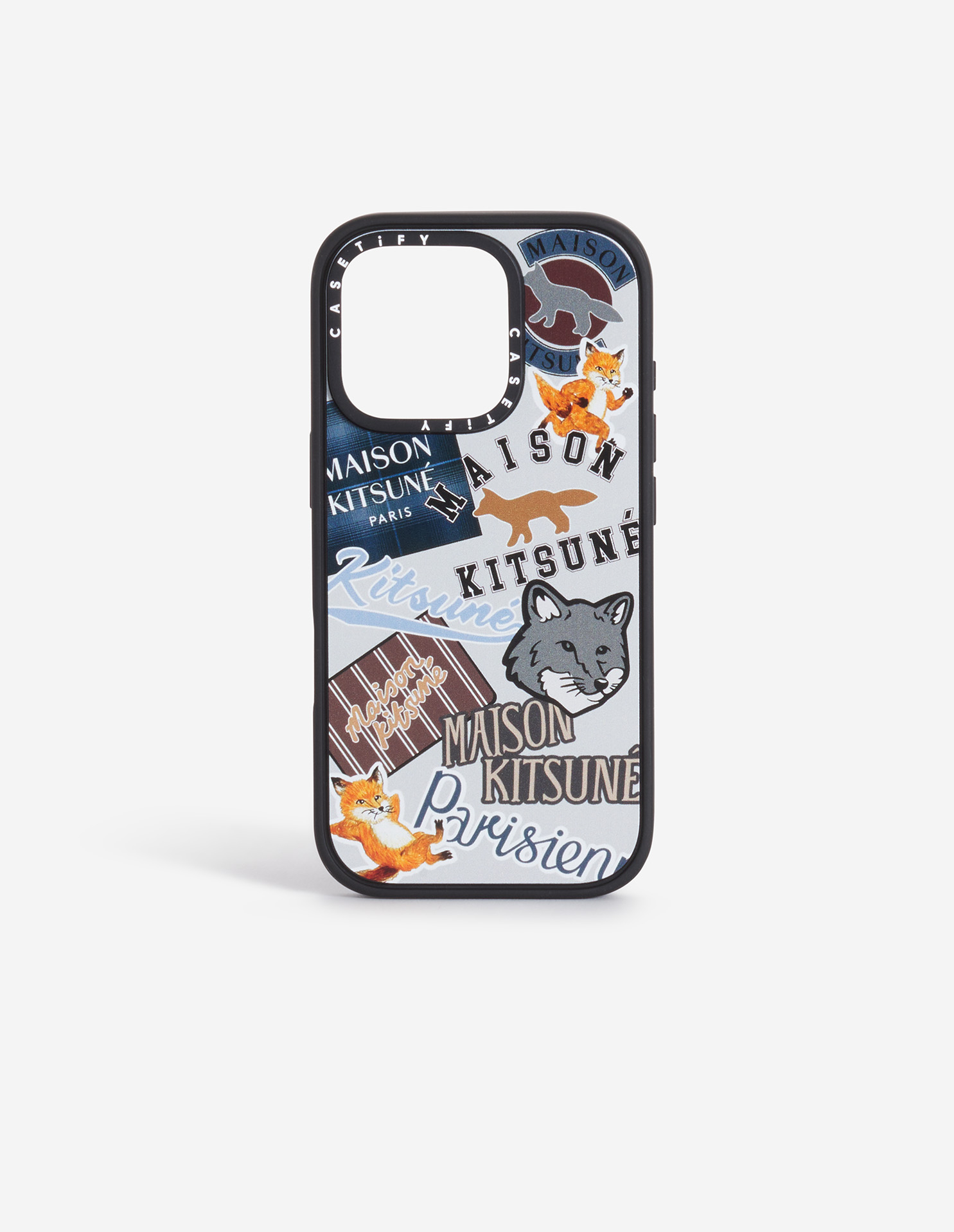 MAISON KITSUNE x CASETIFY ステッカーズ iPhone ケース | Maison Kitsuné