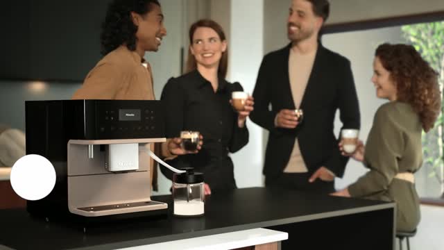 Miele - CM 6360 MilkPerfection Obsidian black.CS – Coffee Machines