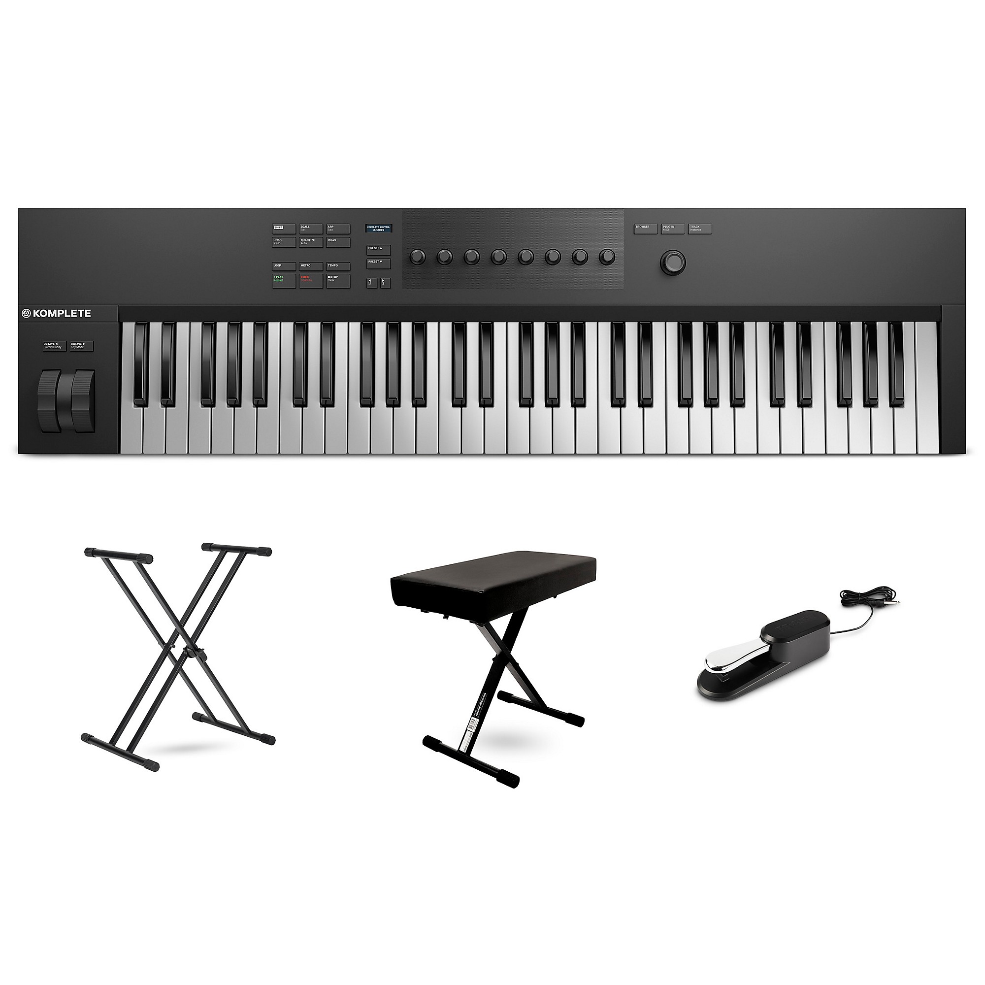 Native Instruments KOMPLETE KONTROL A61 Essentials Bundle | Music