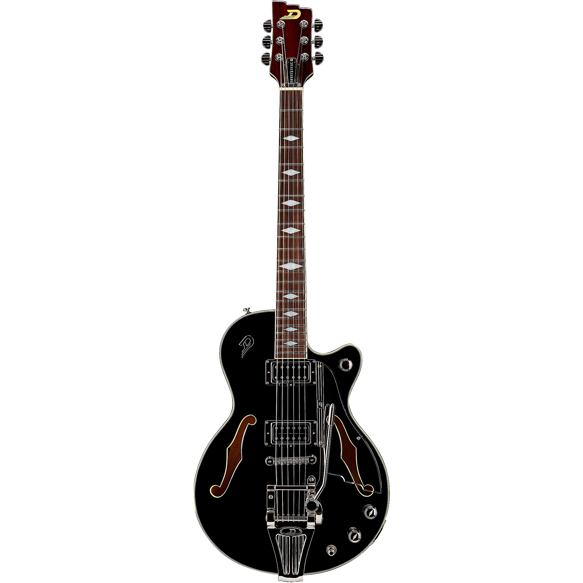 Duesenberg USA Starplayer TV Deluxe Electric Guitar Black | Music