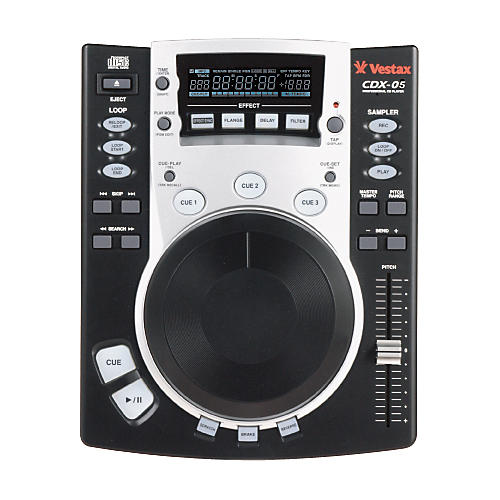 Vestax CDX-05 Tabletop CD/MP3 Player | Musician's Friend