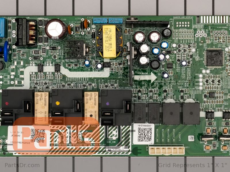 WB27X25718 - GE Oven Control Board | Parts Dr