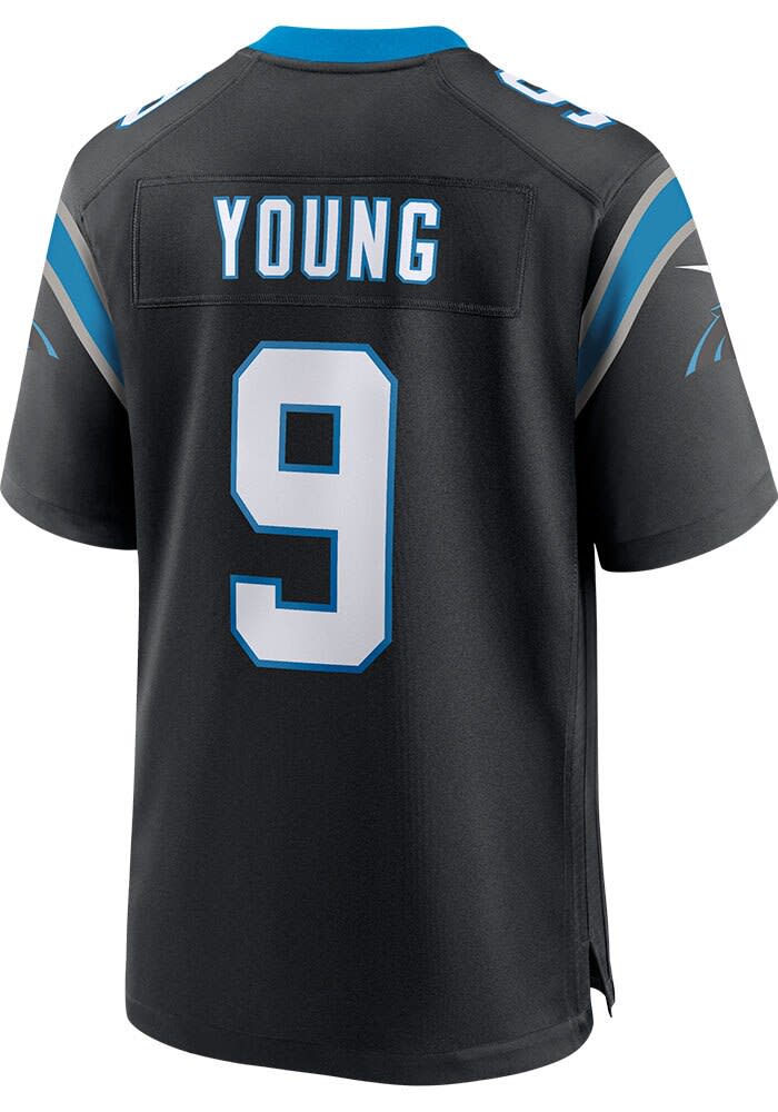 Bryce Young Carolina Panthers BLACK Home Game Jersey - 173200198