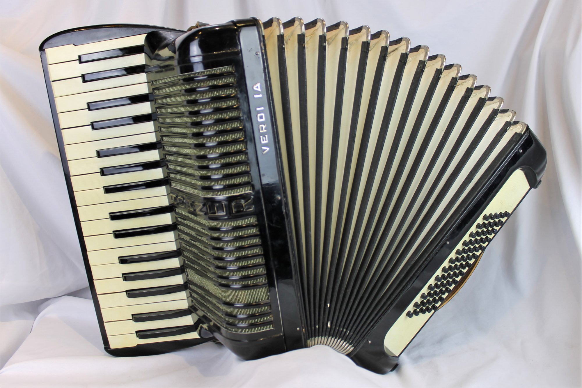 MADEIN GERMANY HOHNER VERD アコーディオン 37鍵 黒