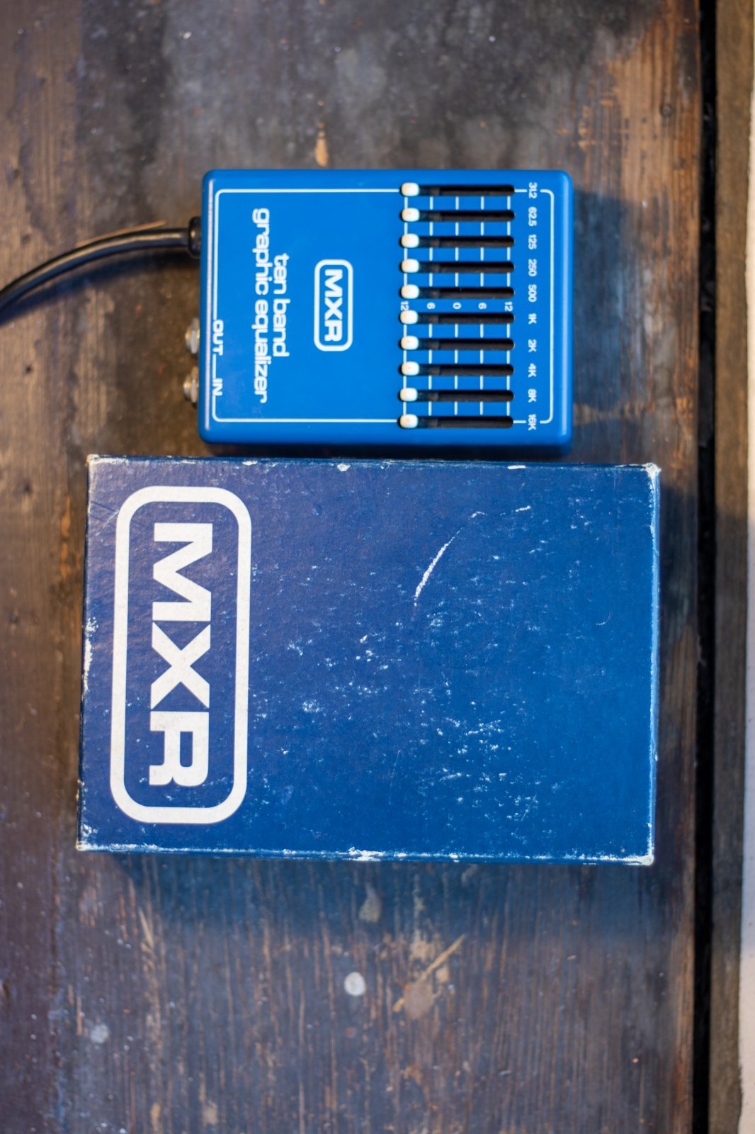 Used - MXR Ten Band Graphic EQ - Vintage w/ Original box and