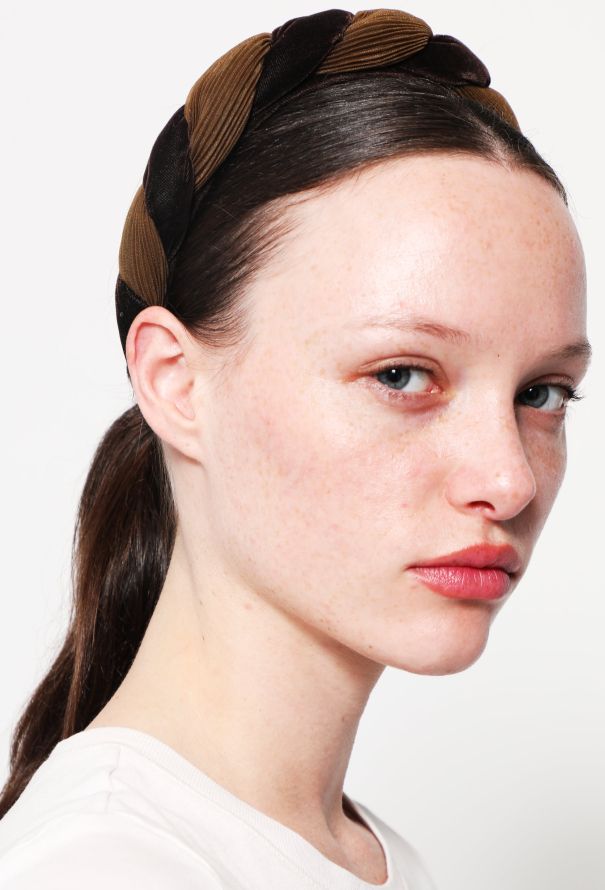 Alexandre de Paris Velvet Pleated Headband | Authentic & Vintage