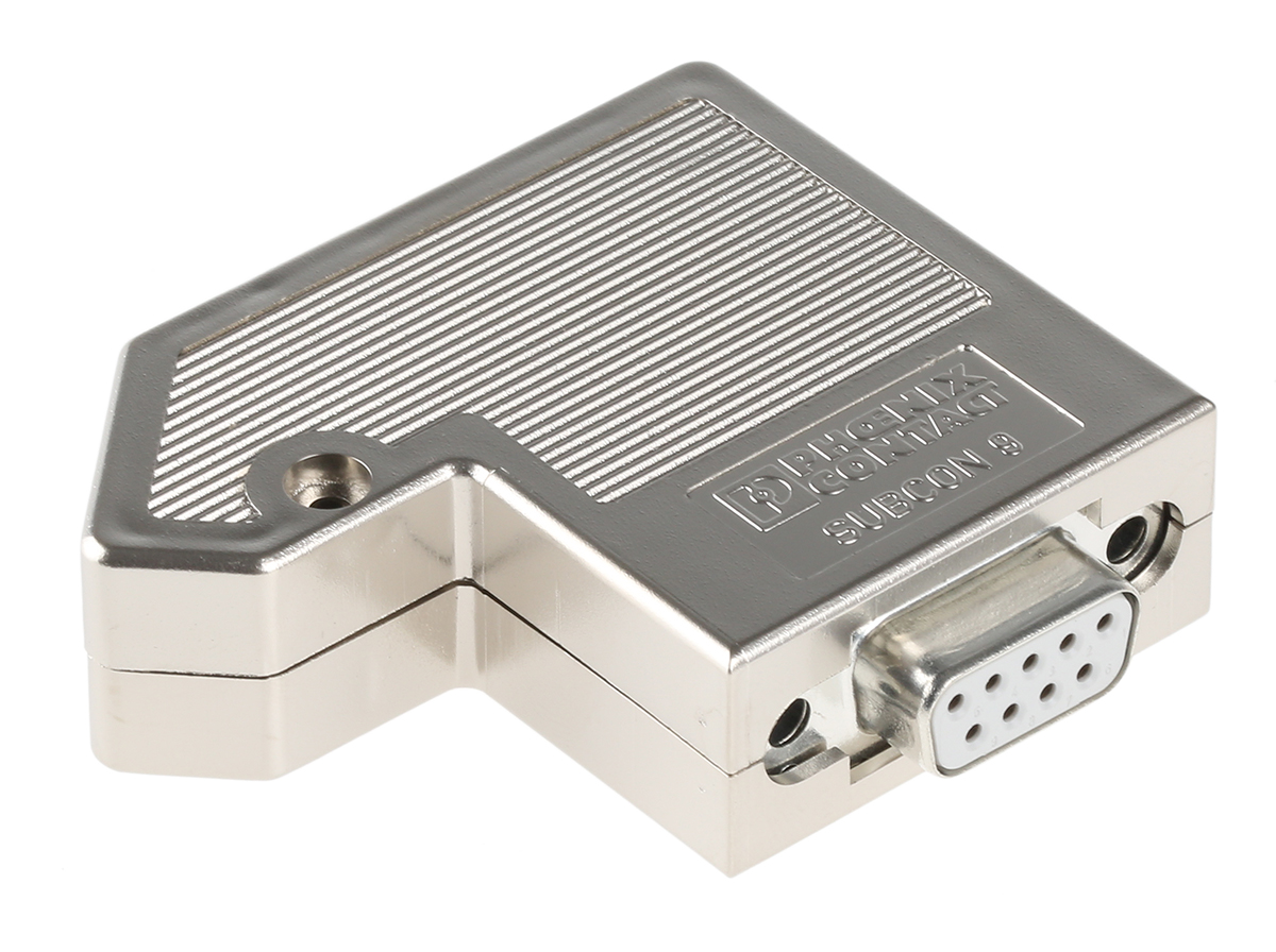 Phoenix Contact D-subコネクタ SUBCON 9/F-SH, 9極 ライトアングル