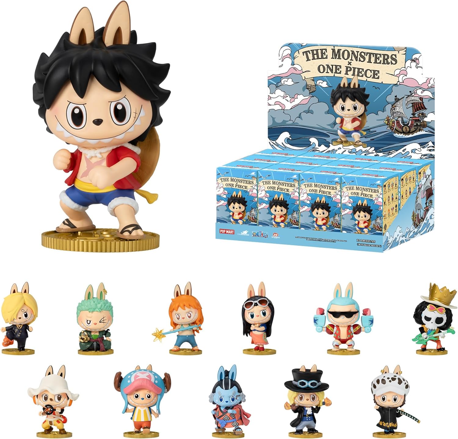 The Monsters × One Piece Series Blind Box (12pcs Set) In United